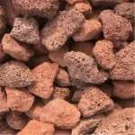 Volcanic stone red volcanic rock landscaping constructed wetland water treatment