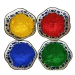 Wholesale customized iron oxide pigment multi colors 25kg bag for concrete cosmetics ceramic paper roof tiles