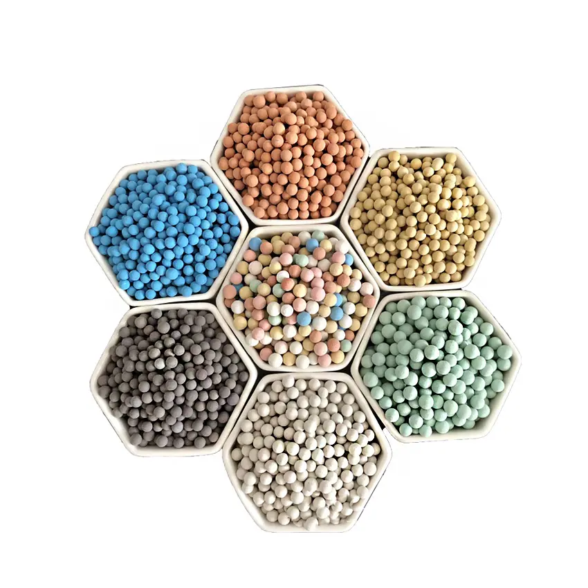 Wholesale Multicolor Ceramsite Balls Hydro Leca Clay Pebbles for Plants Leca Clay Balls Ceramsite Ball