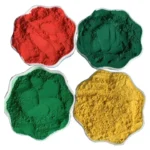 Wholesale customized iron oxide pigment multi colors 25kg bag for concrete cosmetics ceramic paper roof tiles
